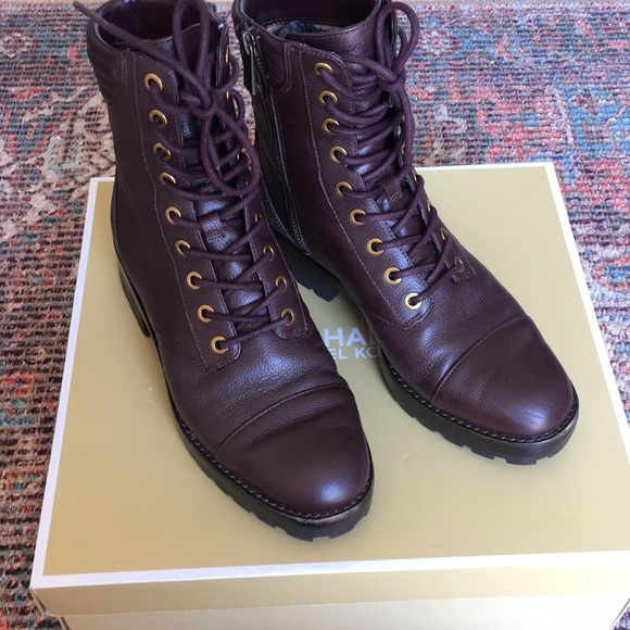 Michael Kors Bastian Lace Up Boot - Picture 6 of 14